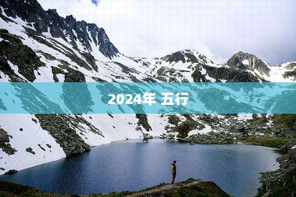 2024年 五行