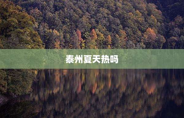 泰州夏天热吗