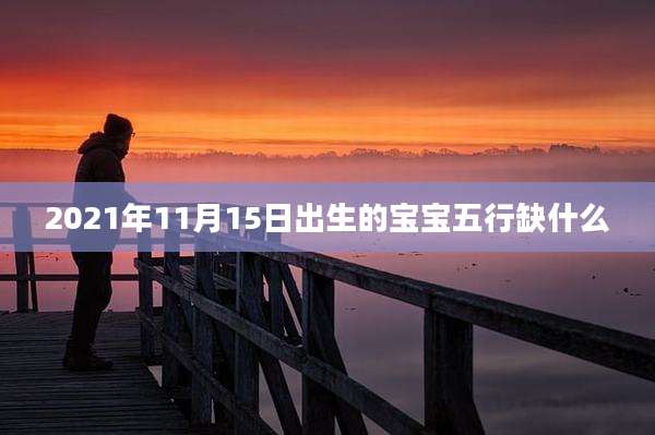 2021年11月15日出生的宝宝五行缺什么
