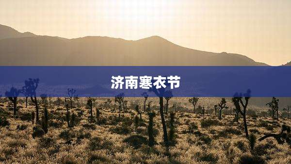 济南寒衣节