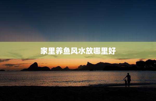 家里养鱼风水放哪里好