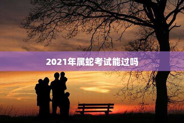 2021年属蛇考试能过吗