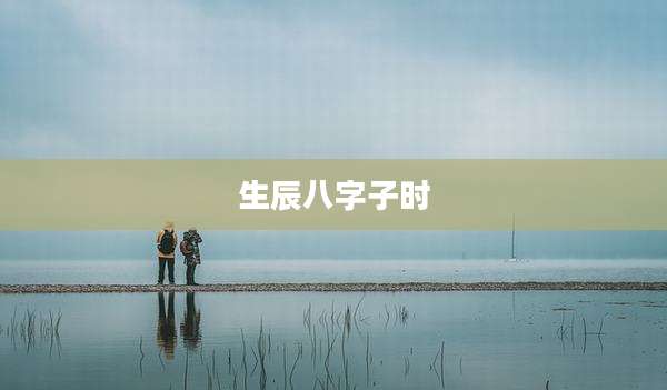 生辰八字子时