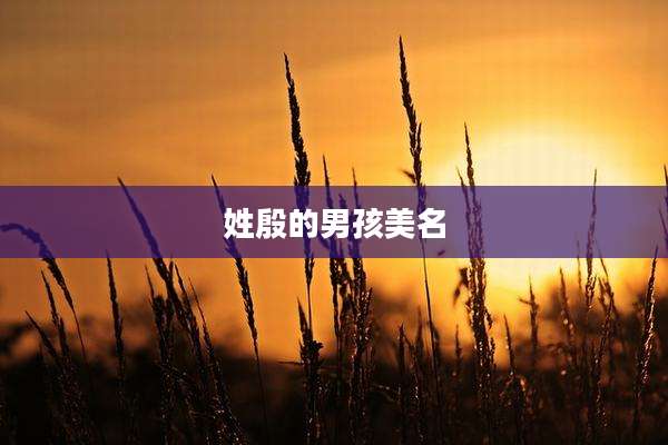姓殷的男孩美名