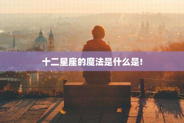 十二星座的魔法是什么是!