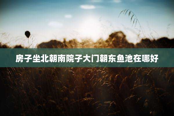 房子坐北朝南院子大门朝东鱼池在哪好