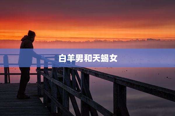 白羊男和天蝎女