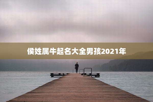 侯姓属牛起名大全男孩2021年