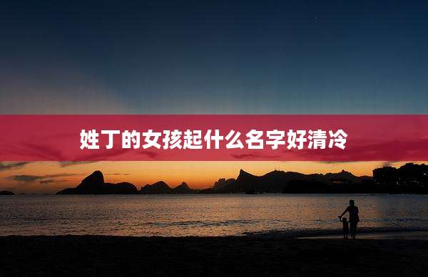 姓丁的女孩起什么名字好清冷