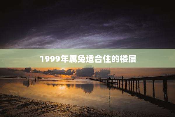 1999年属兔适合住的楼层