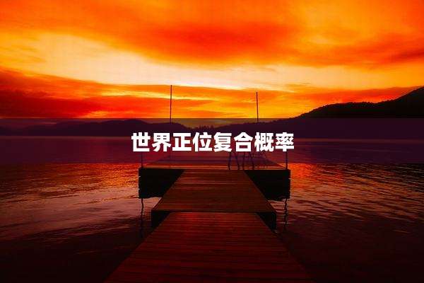 世界正位复合概率