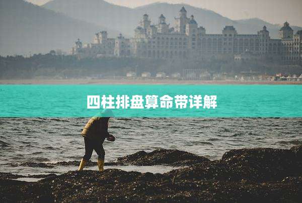 四柱排盘算命带详解