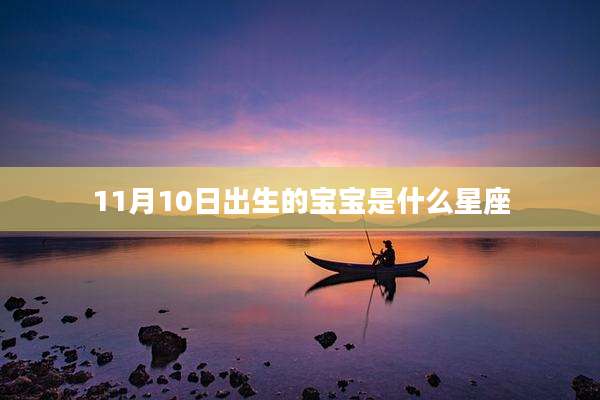 11月10日出生的宝宝是什么星座