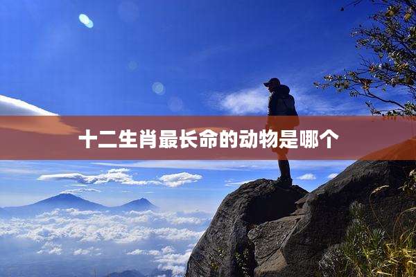 十二生肖最长命的动物是哪个