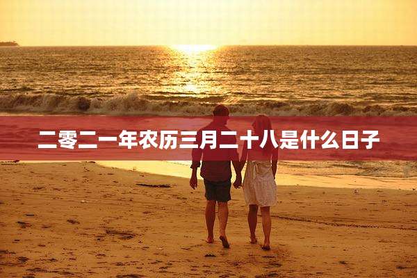 二零二一年农历三月二十八是什么日子