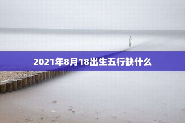 2021年8月18出生五行缺什么