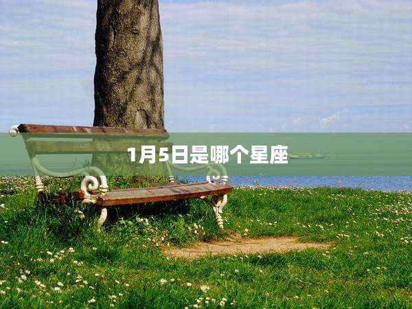 1月5日是哪个星座