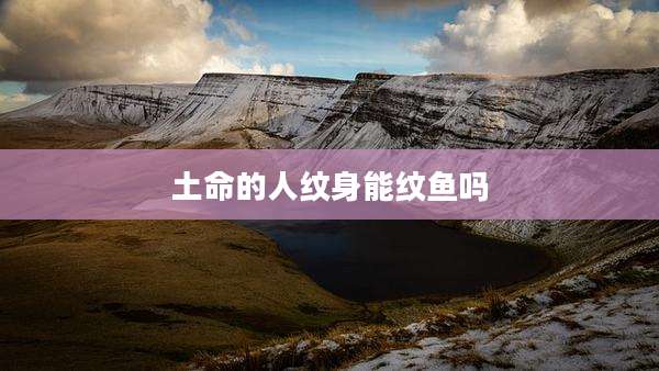 土命的人纹身能纹鱼吗