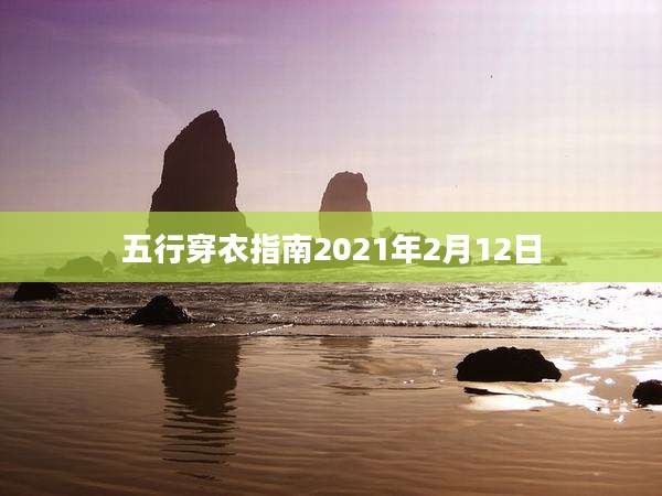 五行穿衣指南2021年2月12日