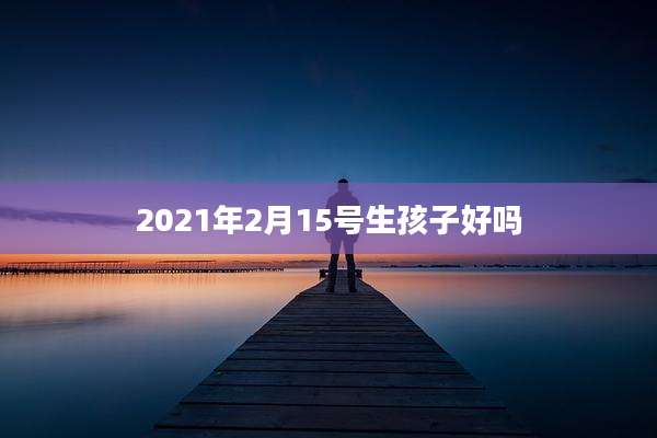 2021年2月15号生孩子好吗