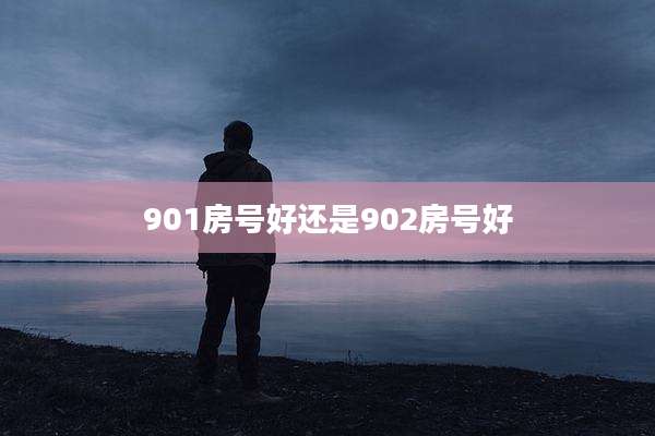 901房号好还是902房号好