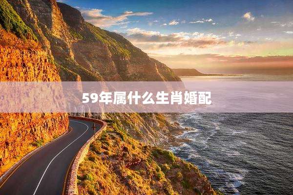 59年属什么生肖婚配