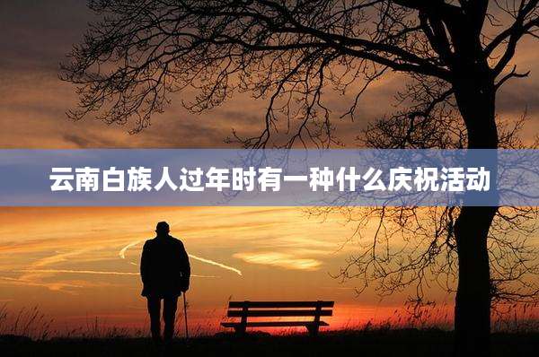 云南白族人过年时有一种什么庆祝活动