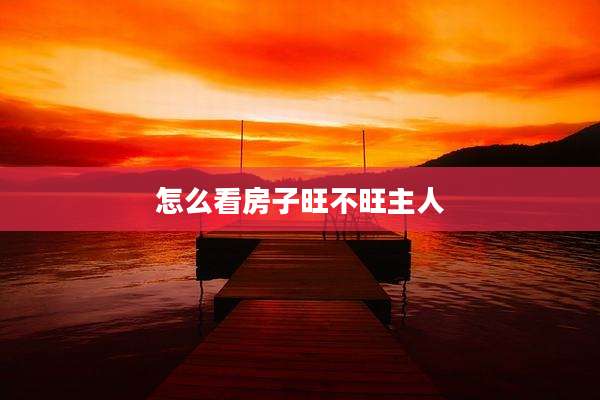 怎么看房子旺不旺主人