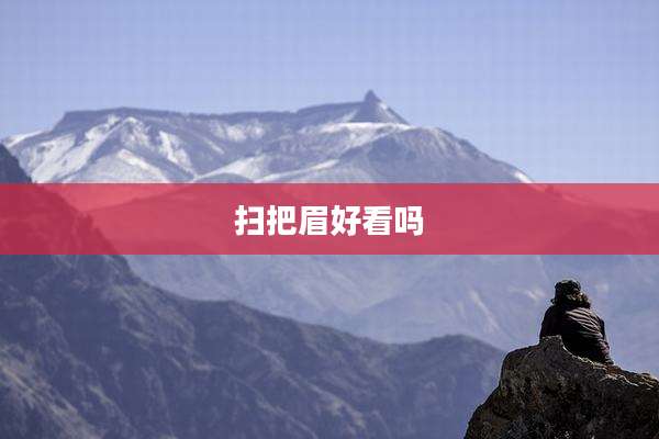 扫把眉好看吗