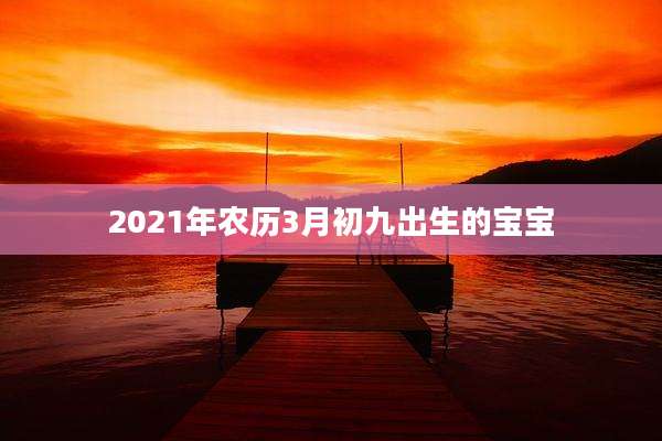 2021年农历3月初九出生的宝宝
