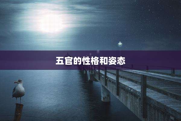 五官的性格和姿态