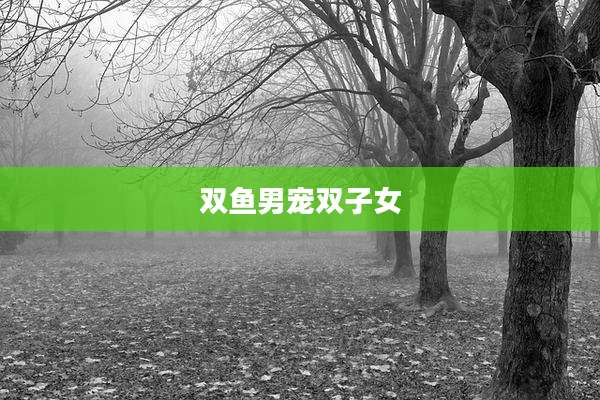 双鱼男宠双子女