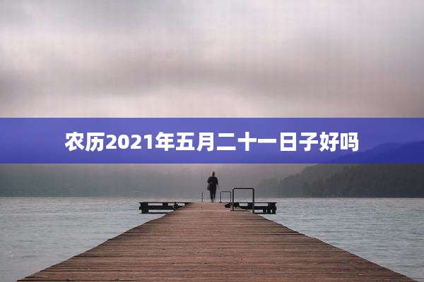 农历2021年五月二十一日子好吗