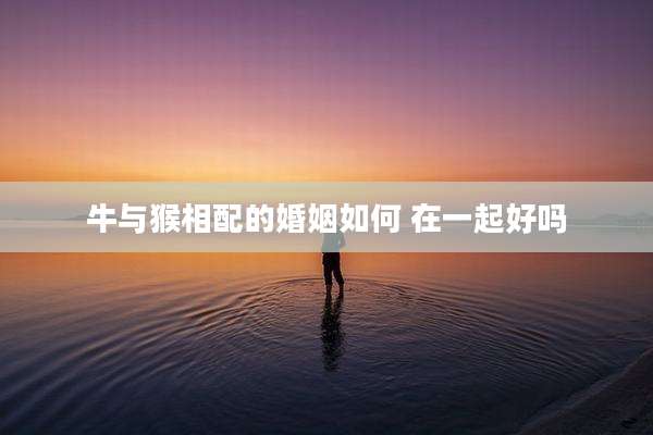 牛与猴相配的婚姻如何 在一起好吗