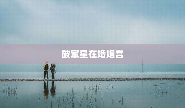 破军星在婚姻宫