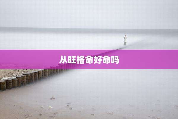 从旺格命好命吗