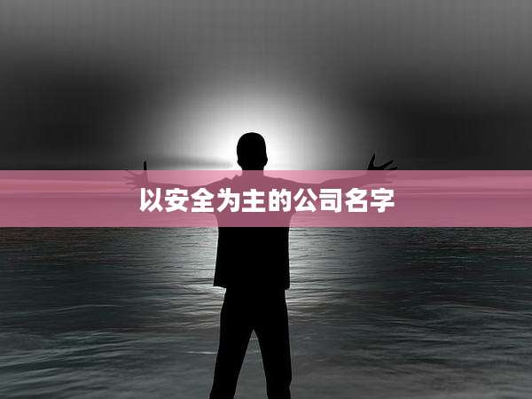 以安全为主的公司名字