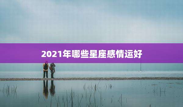 2021年哪些星座感情运好
