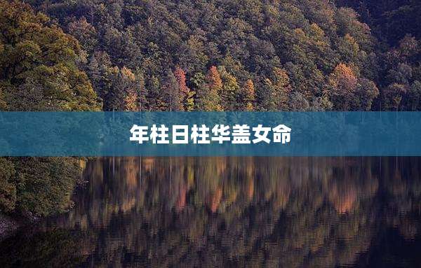 年柱日柱华盖女命