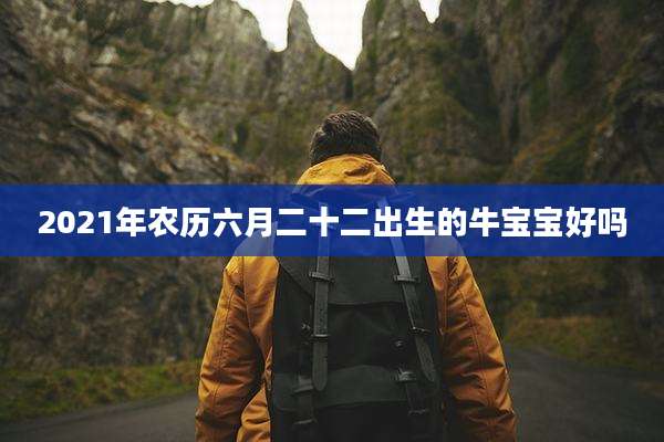 2021年农历六月二十二出生的牛宝宝好吗
