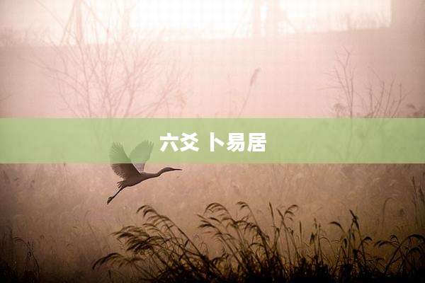六爻 卜易居