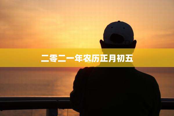 二零二一年农历正月初五