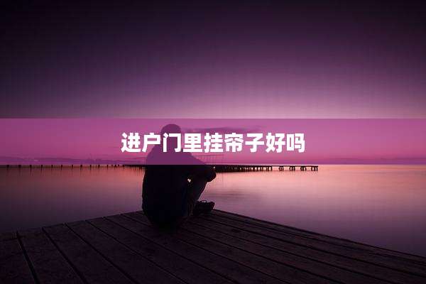 进户门里挂帘子好吗