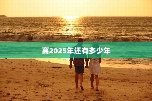 离2025年还有多少年