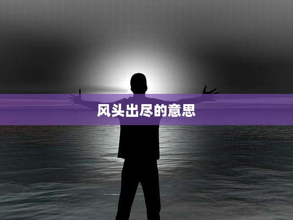 风头出尽的意思
