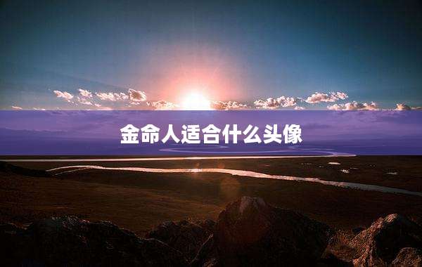 金命人适合什么头像