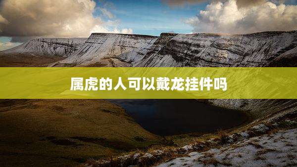 属虎的人可以戴龙挂件吗