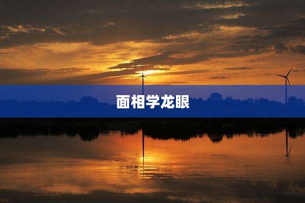 面相学龙眼