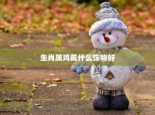 生肖属鸡戴什么饰物好