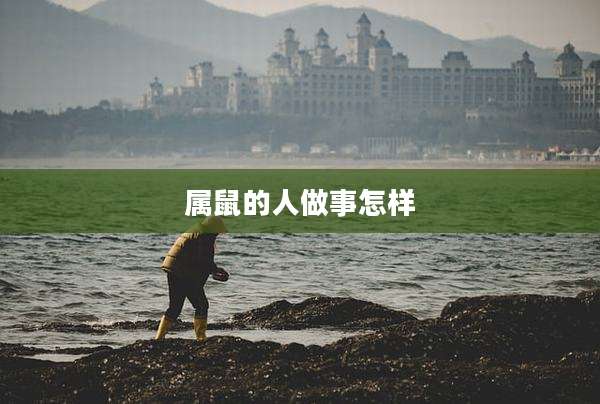 属鼠的人做事怎样